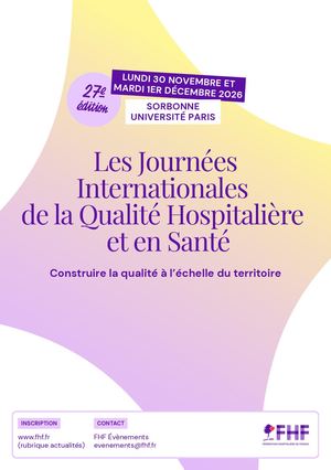 Journées Internationales de la Qualité Hospitalière et en Santé 2026
