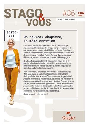 Stago Et Vous Journal N36