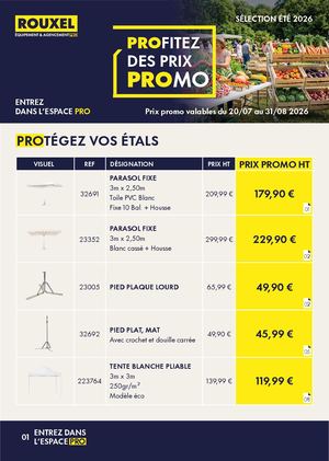 Promos Marchés D'été 2026