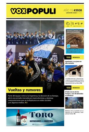 Tapa Vox Martes 21 07 2026