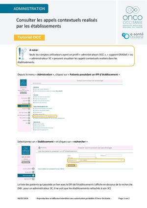 Consulter Les Appels Contextuels