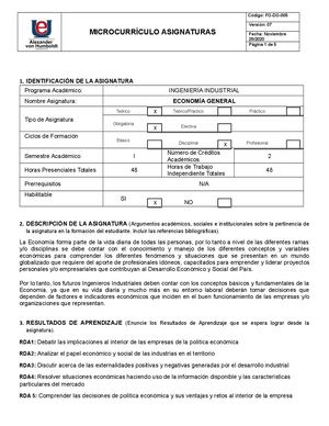 Fo Do 005 Microcurriculo Asignaturas V7 Economía General