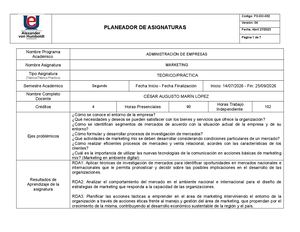 Fo Do 032 Planeador De Asignaturas V4 2026 Ii