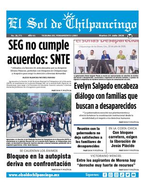 El Sol De Chilpancingo 21 Julio 2026 Compressed