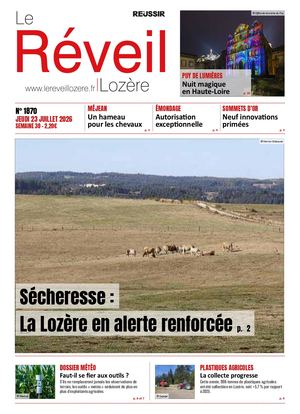 Le Réveil Lozère du jeudi 23 juillet 2026