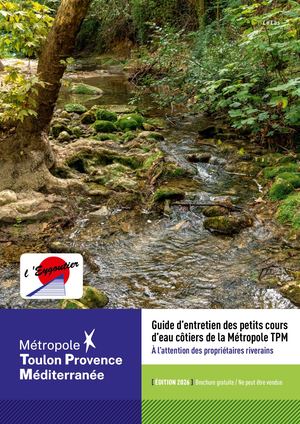 Guide d’entretien des petits cours d’eau côtiers de la Métropole TPM 2026