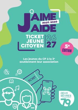 Ticket Jeune Citoyen 2026/2027 - plaquette de présentation association
