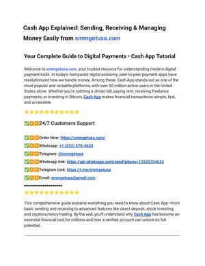Cash App Explained Sending, Receiving & Managing Money Easily From Smmgetusa (1)