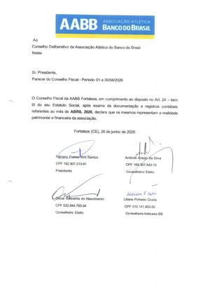 Parecer Fiscal Abril 2026