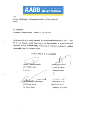 Parecer Fiscal Maio 2026