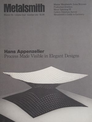 Metalsmith Vol 4 No 1 - 1984