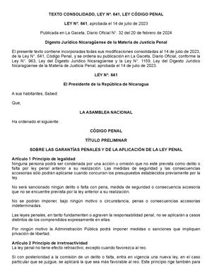 Cadena Perpetua Nica