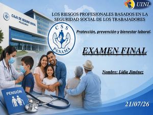 Examen Final Gestion De La Seguridad Social Y Riesgo Profesionales