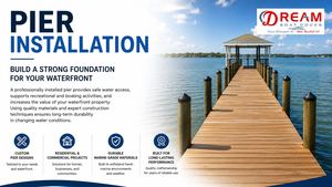 Pier Installation Services Built for Strength and Performance