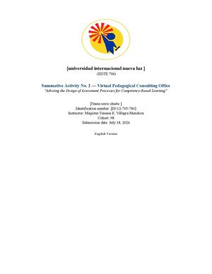 Pedagogical Consulting Report En