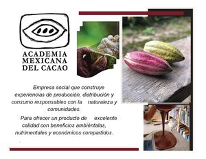 Academia Mexicana Del Cacao Presentacion 05