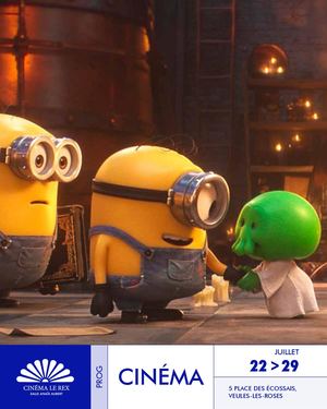 Programme du cinema Rex de Veules les Roses du 22 au 28 juillet