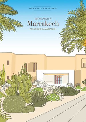 Contenu carnet enfants Park Hyatt Marrakech