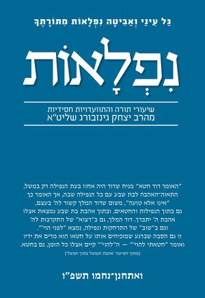 נפלאות ואתחנן תשפ''ו
