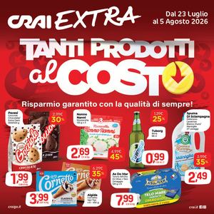 Volantino CRAI Ama Extra Sud dal 23 luglio al 5 agosto
