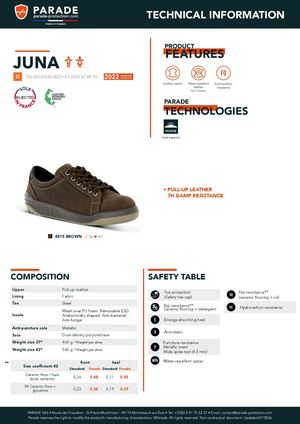 FT JUNA PARADE SHOES EN 2022