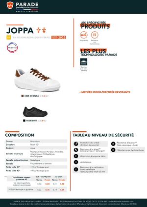 FT JOPPA PARADE SHOES FR 2022