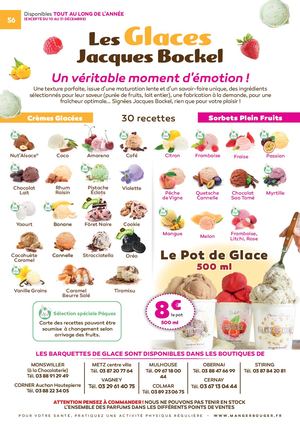 Glaces Maison Artisanales Jacques Bockel Alsace Lorraine