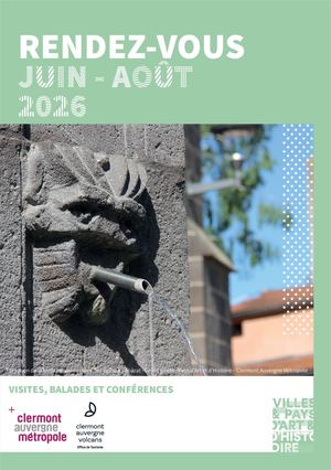 Programme Visites Pays D'art Et D'histoire éTé 2026