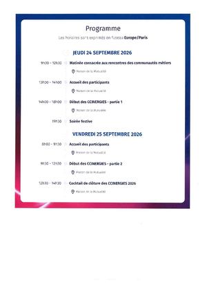 DOCUMENT 2 Programme CCINERGIES 24 25 Septembre 2026