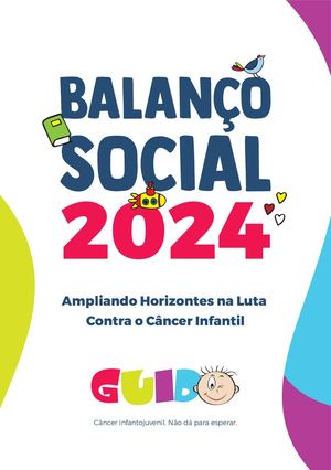 Casa GUIDO - Balanço Social 2024