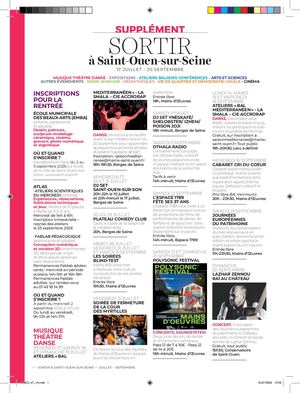 Sortir à Saint-Ouen - Juillet à septembre 2026