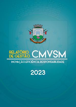 Prefeitura Santa Maria/RS - Relatório De Gestão 2023