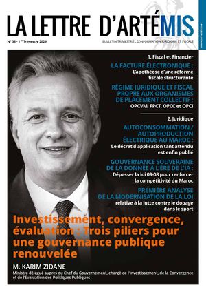 LETTRE ARTEMIS N°38 - Trimestre 1 2026