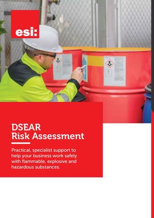DSEAR Risk Assessments | ESI Fire Safety | www.esifiresafety.co.uk