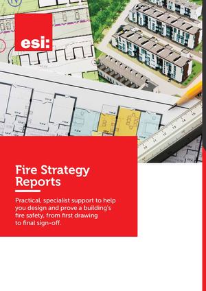 Fire Strategy Brochure | ESI Fire Safety | www.esifiresafety.co.uk