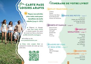 Pass Loisirs Aravis Été 2026