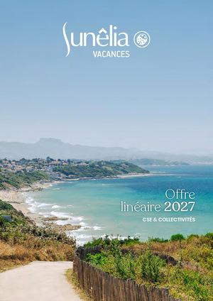 Catalogue linéaire Sunêlia 2026-27