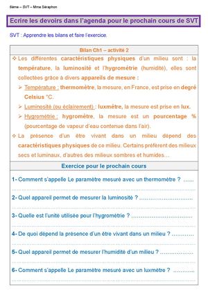 6 Ch1 A2 Devoirs