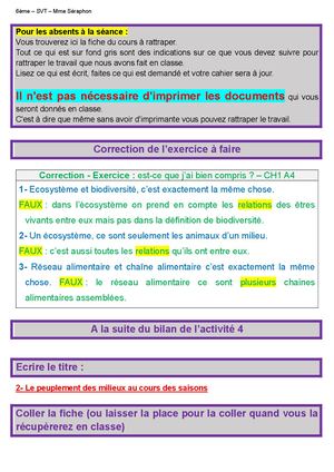 6 Ch1 A5 Cours (Changement Biodiversité)