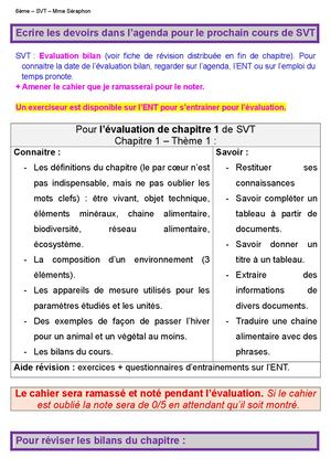 6 Ch1 A6 Devoirs