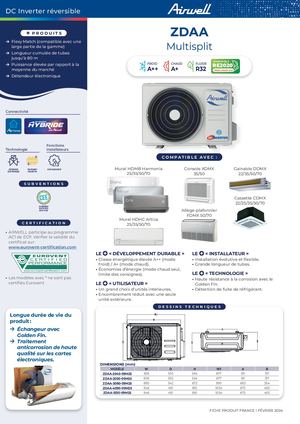 24 AW FICHE PRODUIT ZDAA FR 0224 V1