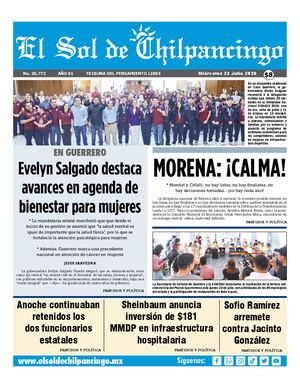 El Sol De Chilpancingo 22 Julio 2026 Compressed