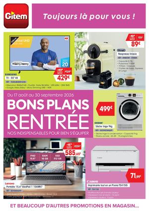 Bons Plans Rentrée