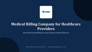 Medical Billing Services For Healthcare Providers