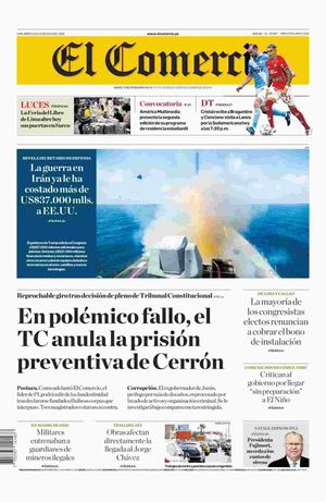2026 07 22 Diario El Comercio