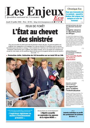 LES ENJEUX ECO N°947