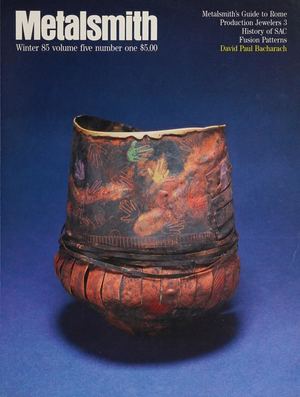 Metalsmith Vol 5 No 1 - 1985