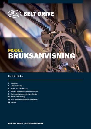 1 Modul Bruksanvisning- SV