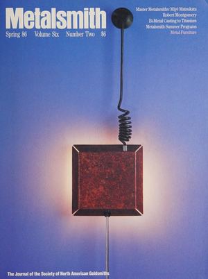 Metalsmith Vol 6 No 2 - 1986
