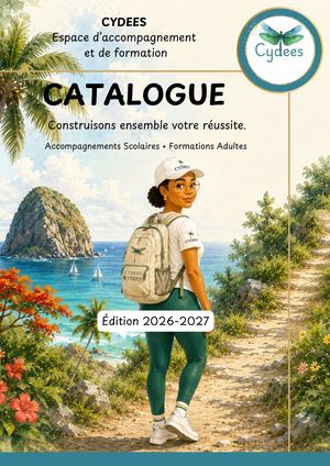 Catalogue CYDEES 2026 2027
